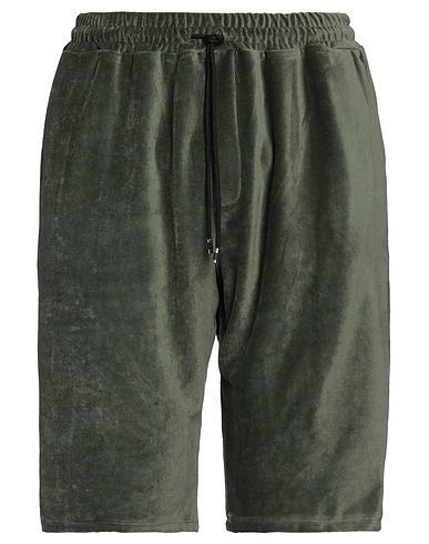 STILOSOPHY Shorts & Bermuda Military green 81% Cotton, 19% Polyester