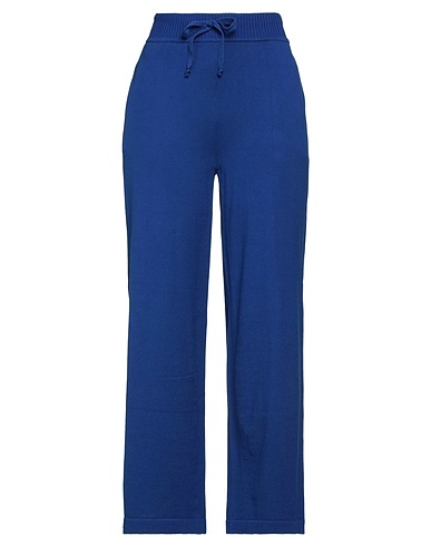 P.A.R.O.S.H. Casual trouser Blue 100% Cotton