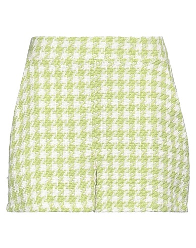 HAVEONE Shorts & Bermuda Light green 80% Cotton, 17% Polyester, 3% Other Fibres