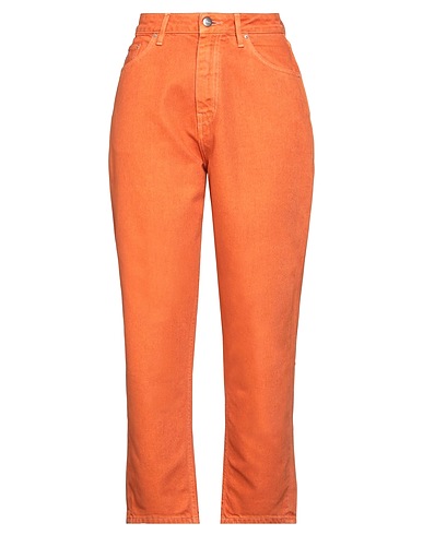 HAIKURE Denim trousers Orange 60% Organic cotton, 40% Lyocell