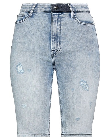 MET JEANS Shorts jeans Blu 93% Cotone, 5% Poliestere, 2% Elastan