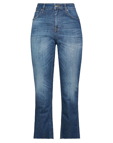 DEPARTMENT 5 Denim trousers Blue 98% Organic cotton, 2% Recycled elastane