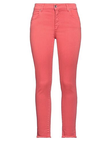 SOUVENIR Denim trousers Antique rose 98% Cotton, 2% Elastane