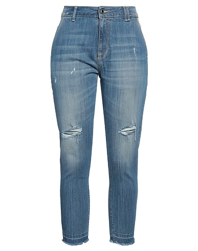 DBSOUL Denim trousers Blue 98% Cotton, 2% Elastane