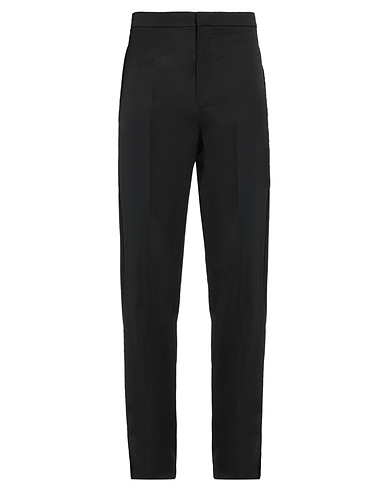 ANN DEMEULEMEESTER Casual trouser Black 100% Virgin Wool
