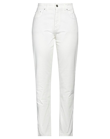 NOIR AND BLEU Hosen Weiß 97% Baumwolle, 3% Elastan