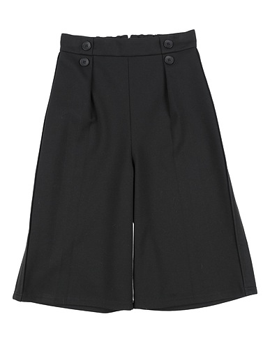 LAURA BIAGIOTTI DOLLS Casual pants Black 60% Polyester, 35% Viscose, 5% Elastane