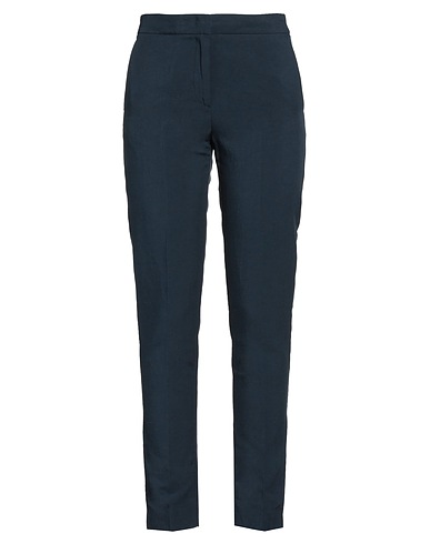 ROSSOPURO Casual pants Navy 60% Viscose, 40% Linen