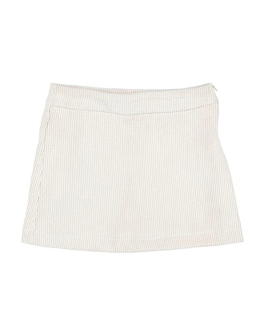 LAURA BIAGIOTTI DOLLS Skirt Ivory 85% Polyester, 12% Polyamide, 3% Elastic fibres