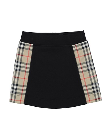 BURBERRY Skirt Black 100% Cotton, Polyester
