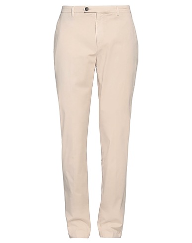 CRUNA Casual pants Beige 97% Cotton, 3% Elastane
