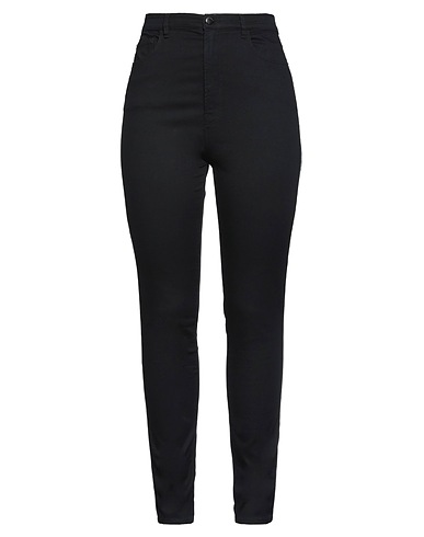 EMPORIO ARMANI Casual pants Black 67% Cotton, 32% Polyester, 1% Elastane