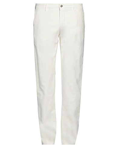 INCOTEX Casual pants Ivory 99% Cotton, 1% Elastane
