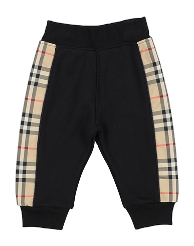 BURBERRY Casual trouser Black Cotton, Polyester