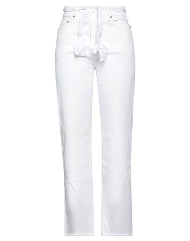 HAIKURE Denim pants White 98% Cotton, 2% Elastane