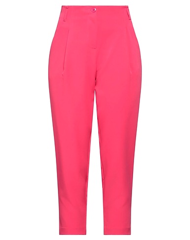 MARIELLA ROSATI Casual trouser Fuchsia 90% Polyester, 10% Elastane