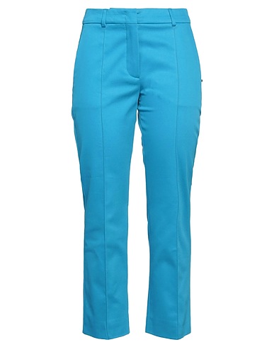 SPORTMAX Pantalone Azzurro 97% Cotone, 3% Elastan