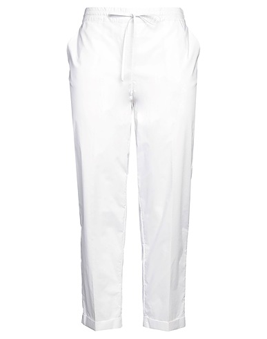BALLANTYNE Casual pants White 100% Cotton