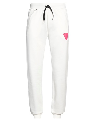 VALVOLA. Sweatpants BIANCO 100% Cotton