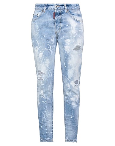 DSQUARED2 Denim pants Blue 100% Cotton