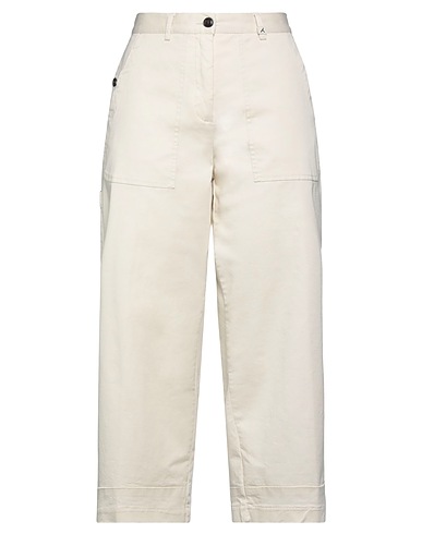 MYTHS Pantalone Avorio 97% Cotone, 3% Elastan