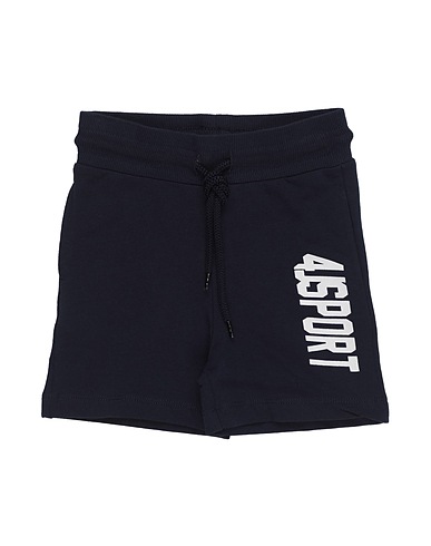 PACIOTTI 4US Shorts & Bermuda Midnight blue 95% Cotton, 5% Elastane