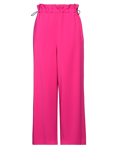 AMI ALEXANDRE MATTIUSSI Casual pants Fuchsia 97% Viscose, 3% Elastane