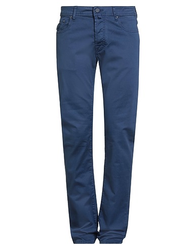 JACOB COHЁN Pantalone Blu navy 55% Cotone, 42% Lyocell, 3% Elastan