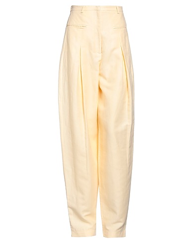 PATRIZIA PEPE Casual trouser Apricot 55% Linen, 45% Cotton