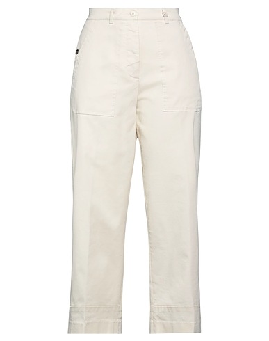 MYTHS Casual trouser Beige 97% Cotton, 3% Elastane