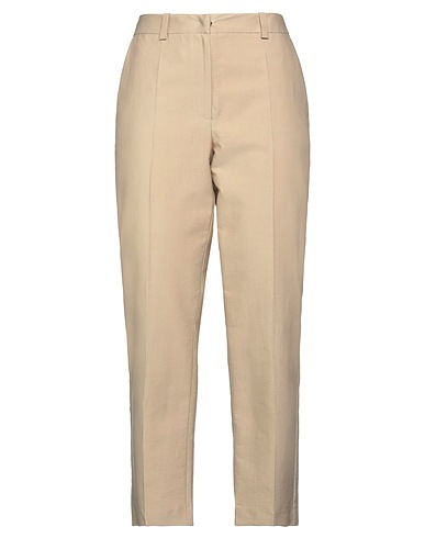 MALLONI Casual pants Sand 91% Cotton, 9% Polyamide