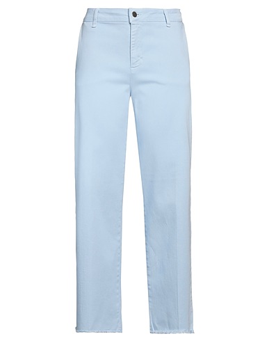 CIGALA'S Pantalone Celeste 98% Cotone, 2% Elastan