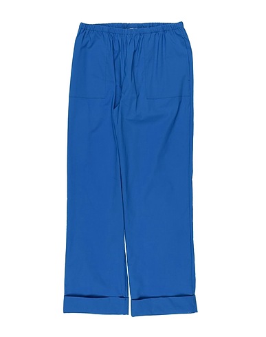 TOURISTE Casual pants Azure 97% Cotton, 3% Elastane
