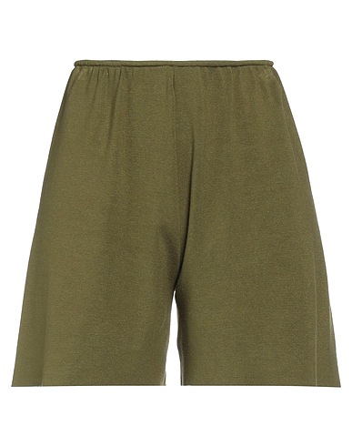 KAOS Shorts & Bermuda Military green 72% Viscose, 28% Polyester