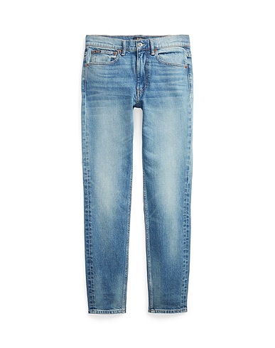 POLO RALPH LAUREN Denim trousers Blue 99% Cotton, 1% Elastane