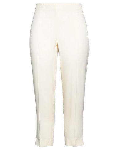 CLIPS Casual trouser Ivory 82% Acetate, 18% Viscose