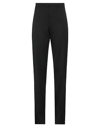 ANN DEMEULEMEESTER Casual pants Black 100% Virgin Wool