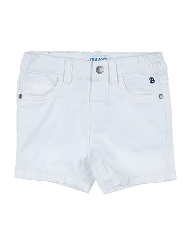 MAYORAL Shorts & Bermuda White 98% Cotton, 2% Elastane