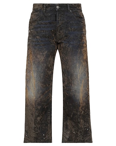 DSQUARED2 Denim pants Midnight blue 97% Cotton, 3% Elastane