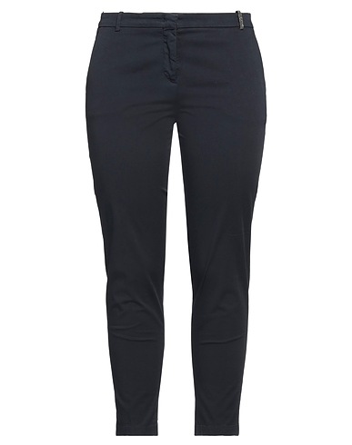 FABIANA FILIPPI Casual trouser Midnight blue 98% Cotton, 2% Elastane, Ecobrass