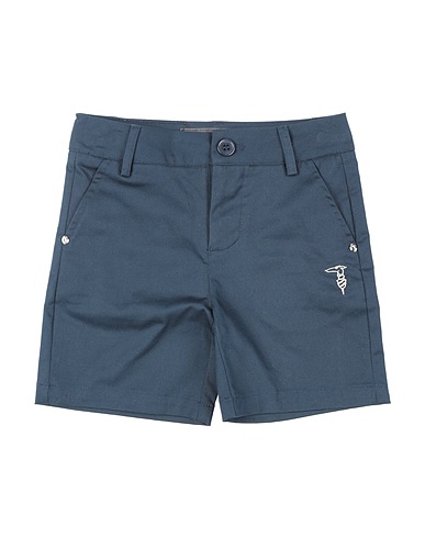 TRUSSARDI JUNIOR Shorts & Bermuda Midnight blue 100% Cotton