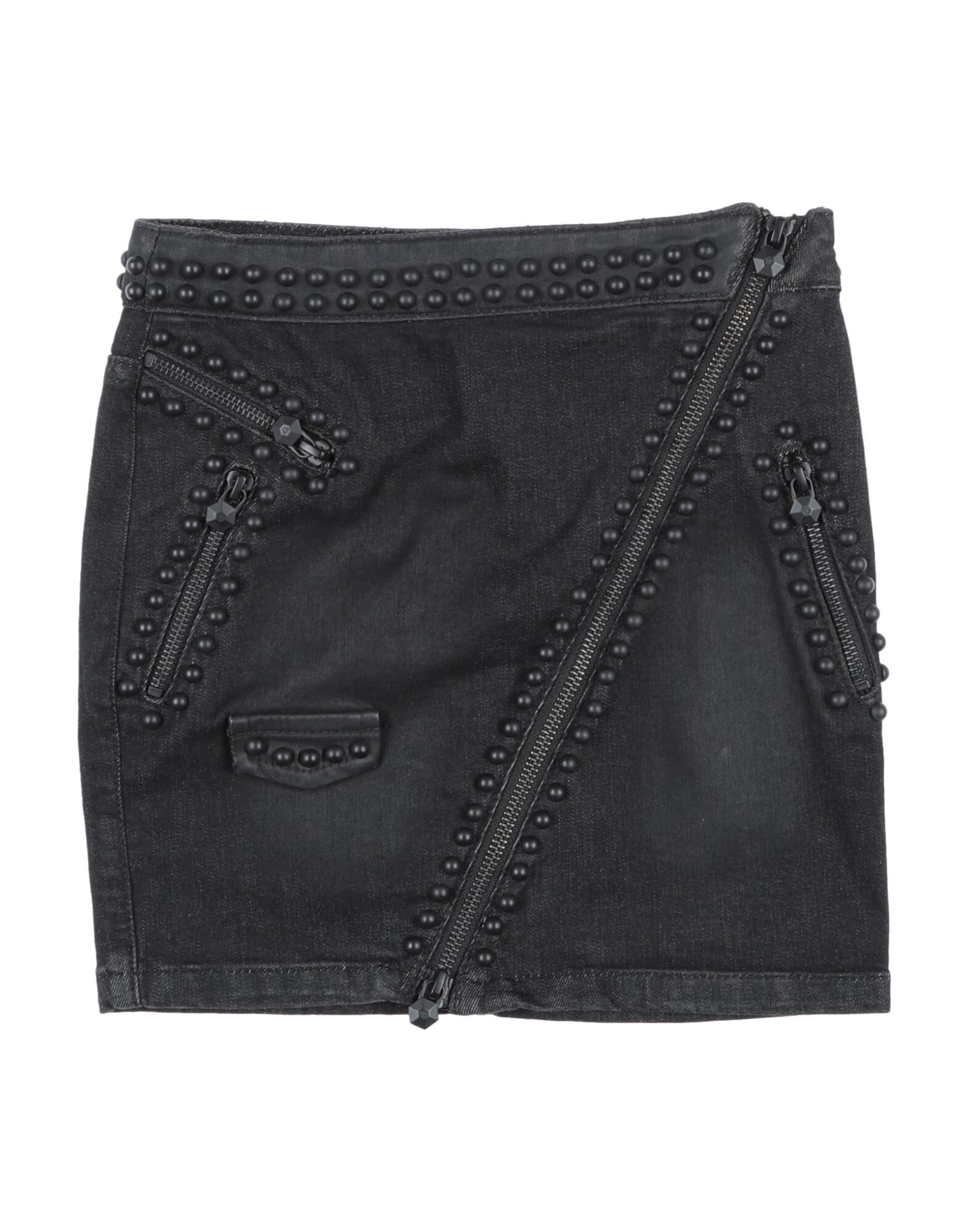 PHILIPP PLEIN - Denim skirts