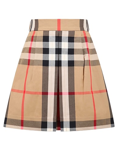 BURBERRY Gonna Gonne casual Fantasia 100% Cotone