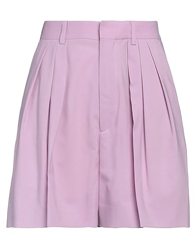 DSQUARED2 Shorts & Bermuda Lilac 54% Polyester, 44% Virgin Wool, 2% Elastane