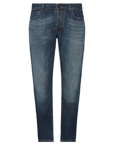 REIGN Denim trousers Blue 98% Cotton, 2% Elastane