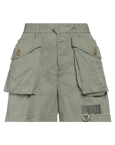 DSQUARED2 Shorts & Bermuda Sage green 100% Cotton