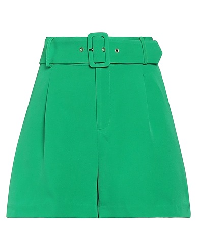 ATTENTIF Shorts & Bermuda Green 96% Polyester, 4% Elastane