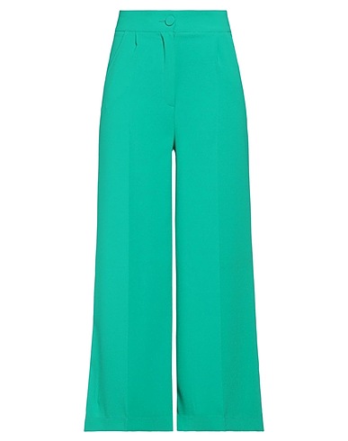 HEBE STUDIO Pantalone Verde 100% Poliestere