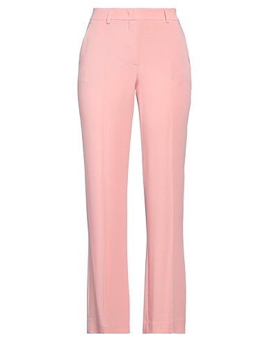 HEBE STUDIO Pantalone Rosa chiaro 62% Acetato, 38% Seta