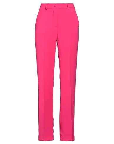 HEBE STUDIO Casual pants Fuchsia 100% Polyester